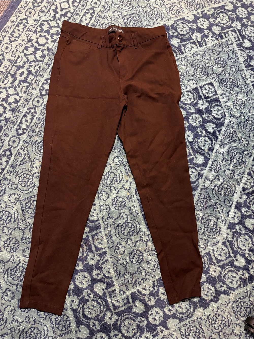 Women’s Slim Fit Chinos in Deep Brown